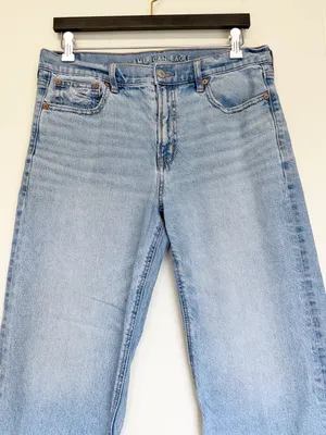 AMERICAN EAGLE Strigid Stovepipe Jeans Light Wash Size 8 X-Short thumbnail 2