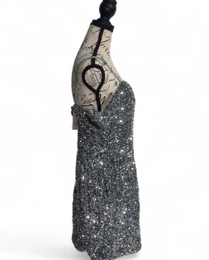 Cider Large New with tags Sequin Cami Split Short Dress thumbnail 4