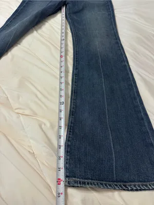 Paige Laurel Canyon Bootcut Women’s Blue Embroidered Jeans - Size 32 thumbnail 16