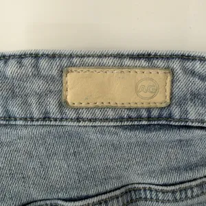 AG Adriano Goldschmied Saige High-Rise Wide-Leg Crop Denim Jeans Size 29 thumbnail 10
