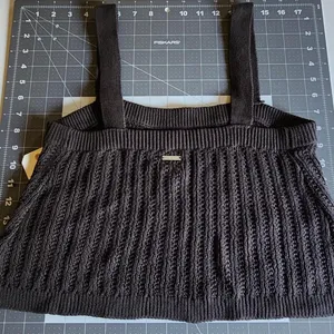 Billabong Women's Black and Grey Crop-top thumbnail 2