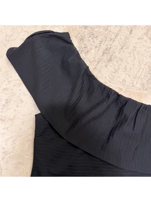 Ann Taylor Black One Shoulder Top NWOT thumbnail 5