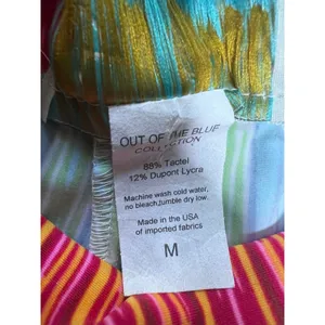 Patti Biggs Palazzo Pants Out of the Blue Collection High Waisted Wide Leg Sz M thumbnail 4