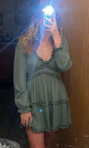 Altar'd State Dress Green thumbnail 6