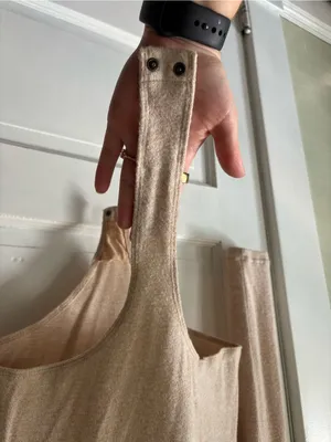 Z Supply Long Sleeve Scoop Neck Bodysuit - Taupe thumbnail 5