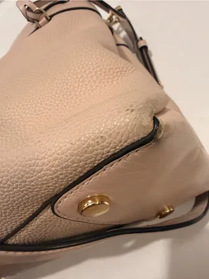 Michael Kors Blush Pink Leather 2-Way Satchel Crossbody Bag AV-1807 thumbnail 6