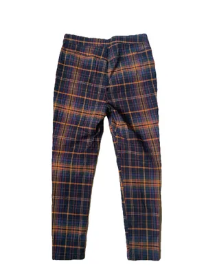 Free People Plaid Cropped Skinny Pants thumbnail 2