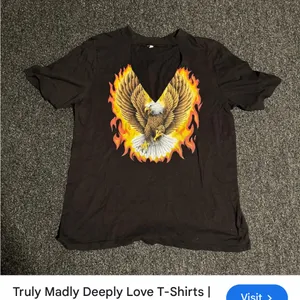 Truly Madly Deeply Dark Brown Tee | Size Small thumbnail 8