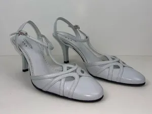 Heels 3 inches Light Blueish Gray Covington Size 8 thumbnail 1