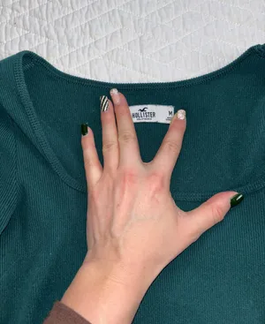 Hollister Long Sleeve Ribbed Top thumbnail 2