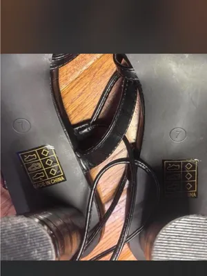 PrettyLittleThing Black Square-Toe Sandals thumbnail 3