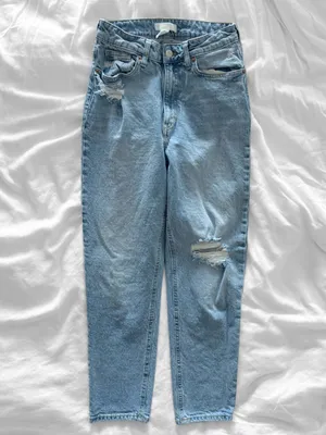 H&M Distressed Mom Jeans thumbnail 8