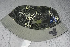 Disney parks animal print buckle hat camouflage Mickey Mouse cap world thumbnail 1