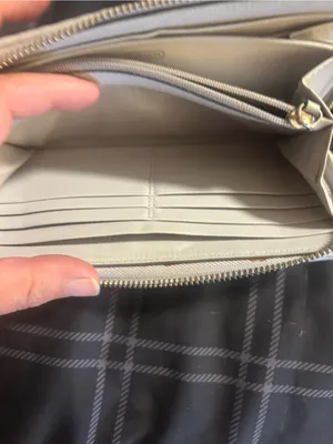 Coach Quilted Zip-Around Wallet with Logo Plaque thumbnail 10