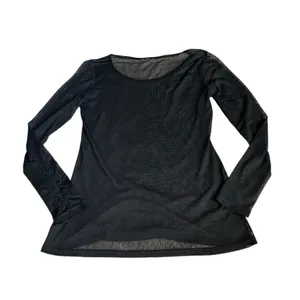 TRICOTTO black mesh top Size M thumbnail 4