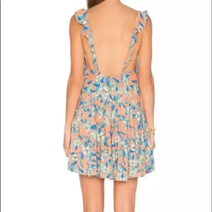 Free People Dear You Floral Flowy Mini Summer Dress‎ Size XS thumbnail 2