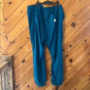 Carhartt force essentials jogger scrub pants in Caribbean blue thumbnail 5