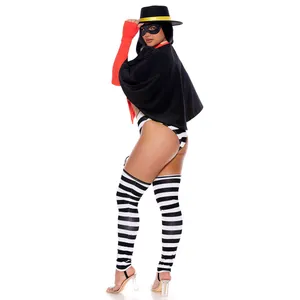 NEW Forplay Hamburglar Sexy Burger Bandit Sexy Costume Size Large XL thumbnail 5