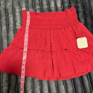 Altar'd State Vibrant Red Mini Skirt thumbnail 7