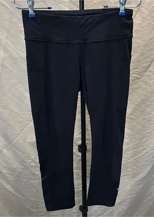 lululemon athletica Black High-Rise Crop Leggings thumbnail 1