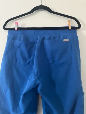 Figs Scrub Jogger Pants Womens Small Blue Medical Nursing Uniform Comfort thumbnail 5