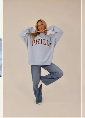 Philly mockneck Blue Size L thumbnail 3