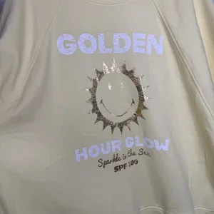 Aerie Golden Hour Glow Graphic Oversized Crewneck Sweatshirt size XL Beachy thumbnail 4
