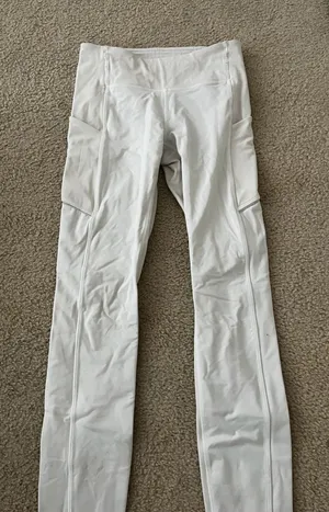 White Lululemon Leggings thumbnail 1