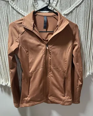 Mondetta Women's Zip-Front Utility Jacket in Terracotta thumbnail 1