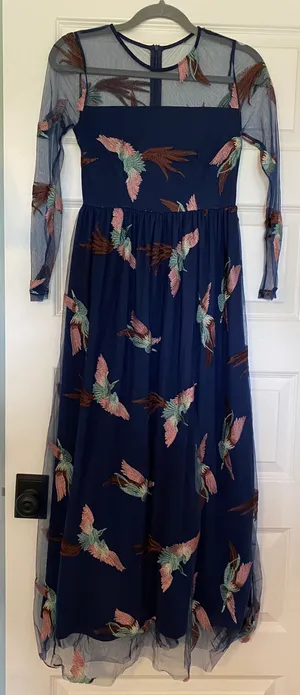 Long Sleeve Maxi Dress thumbnail 1