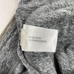 Orvis Pants Womens Small Gray Heather Active Yoga Straight Leg Zip Pockets Gym thumbnail 8