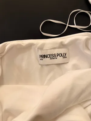 Princess Polly Mini Dress White thumbnail 4