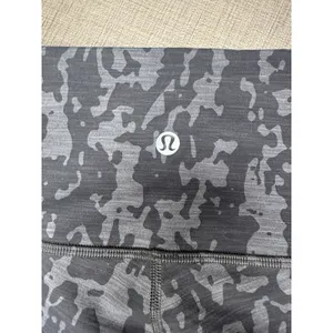 Lululemon Wunder Train High‎ Rise Tight 25" Camo Black Asphalt Grey Legging 4 thumbnail 4