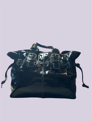 Dooney & Bourke Chara Patent Leather Satchel thumbnail 2