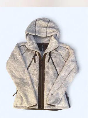 KÜHL flight premium Italian fleece jacket full zip outdoor hiking fall hood M thumbnail 2