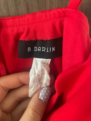 B Darlin Red dress thumbnail 3