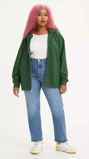 Levi's Wedgie Straight‎ Medium Wash 25 X 27 - Excellent thumbnail 1