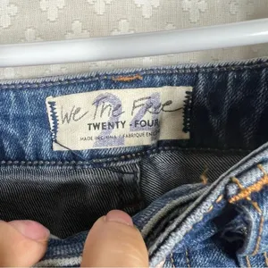 Free People We The Free Crvy‎ High Rise Vintage Shorts thumbnail 5