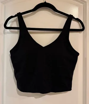 black athletic tank top Size M thumbnail 1