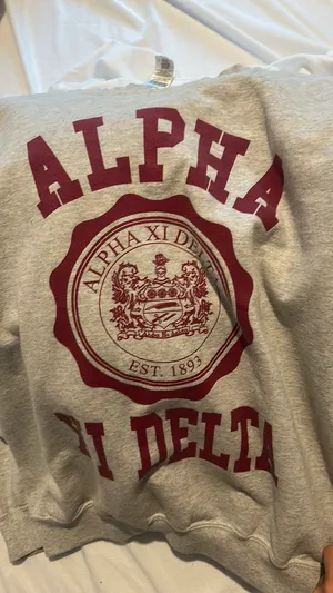 Alpha Xi Delta Gildan Sweatshirt thumbnail 3