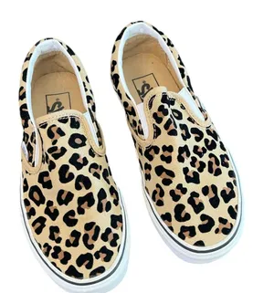 Vans Unisex Classic Slip On Leopard print Men’s size 4 Women’s Size 5 1/2 thumbnail 4