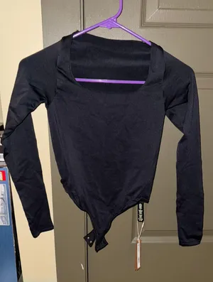 SKIMS Long Sleeve Bodysuit thumbnail 1