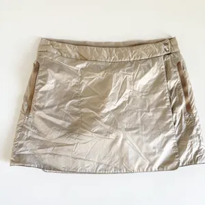 RLX Ralph Lauren Womens‎ Reversible Quilted Gorpcore Outdoor Mini Skirt Size M thumbnail 7