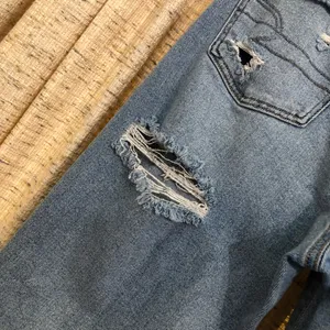 American Eagle High Rise Destroyed Mom Jeans  thumbnail 12