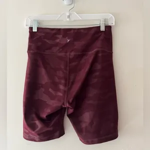 Old Navy Burgundy Camo Print‎ Bike Shorts thumbnail 4