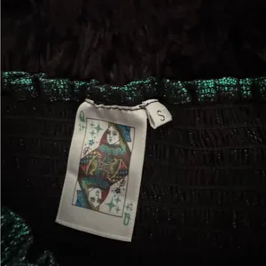 Queen of Sparkles Emerald Green Mini Skirt thumbnail 2