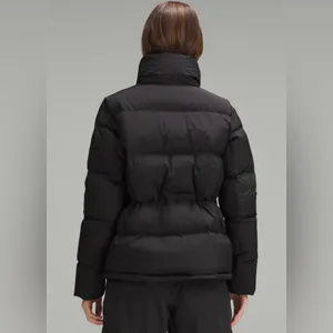 New Lululemon Women’s Puffer 600-Down Goose Down Fill Jacket Black Size 10 thumbnail 3