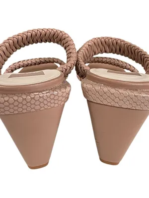 Like New Dolce Vita Sahale Wedge Sandals Size 9.5 Retail $135.00 thumbnail 6