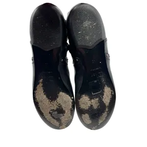 Christian Dior Galliano Ethnic Black Leather Studded OTK Boots EU 40 FW2004 Y2K thumbnail 7