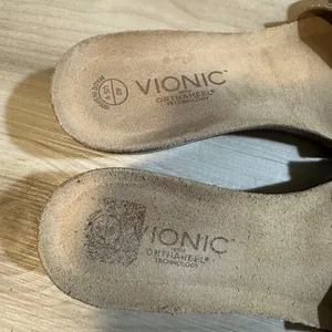 Vionic Orthaheel Technology Brown Snake Print Buckle Slide Sandals US 9 EU‎ 40 thumbnail 4
